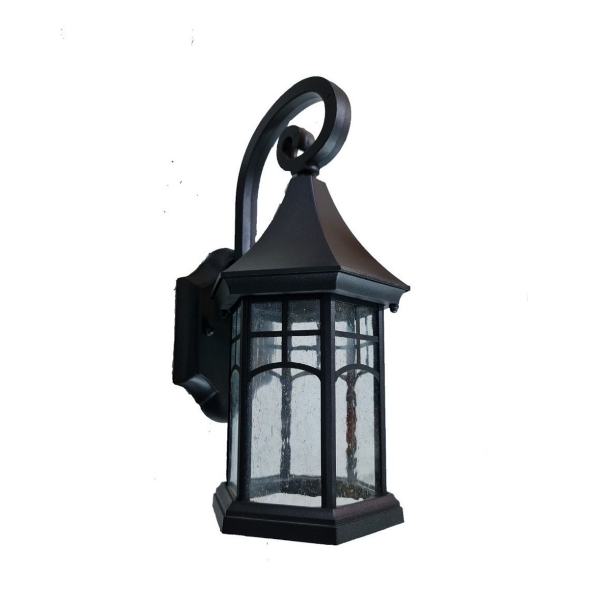 U BUY - Farol Aplique Int Ext Ip65 Vidrio Exagonal