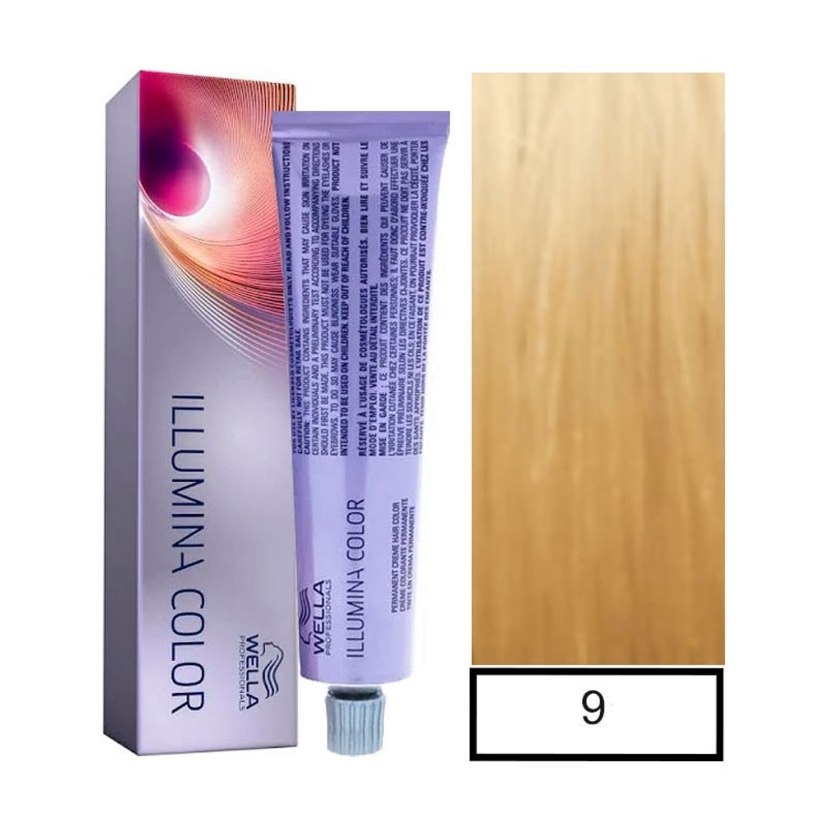 WELLA - Tintura Permanente Wella  9/ Illumina Color 60Ml  Mas oxidante