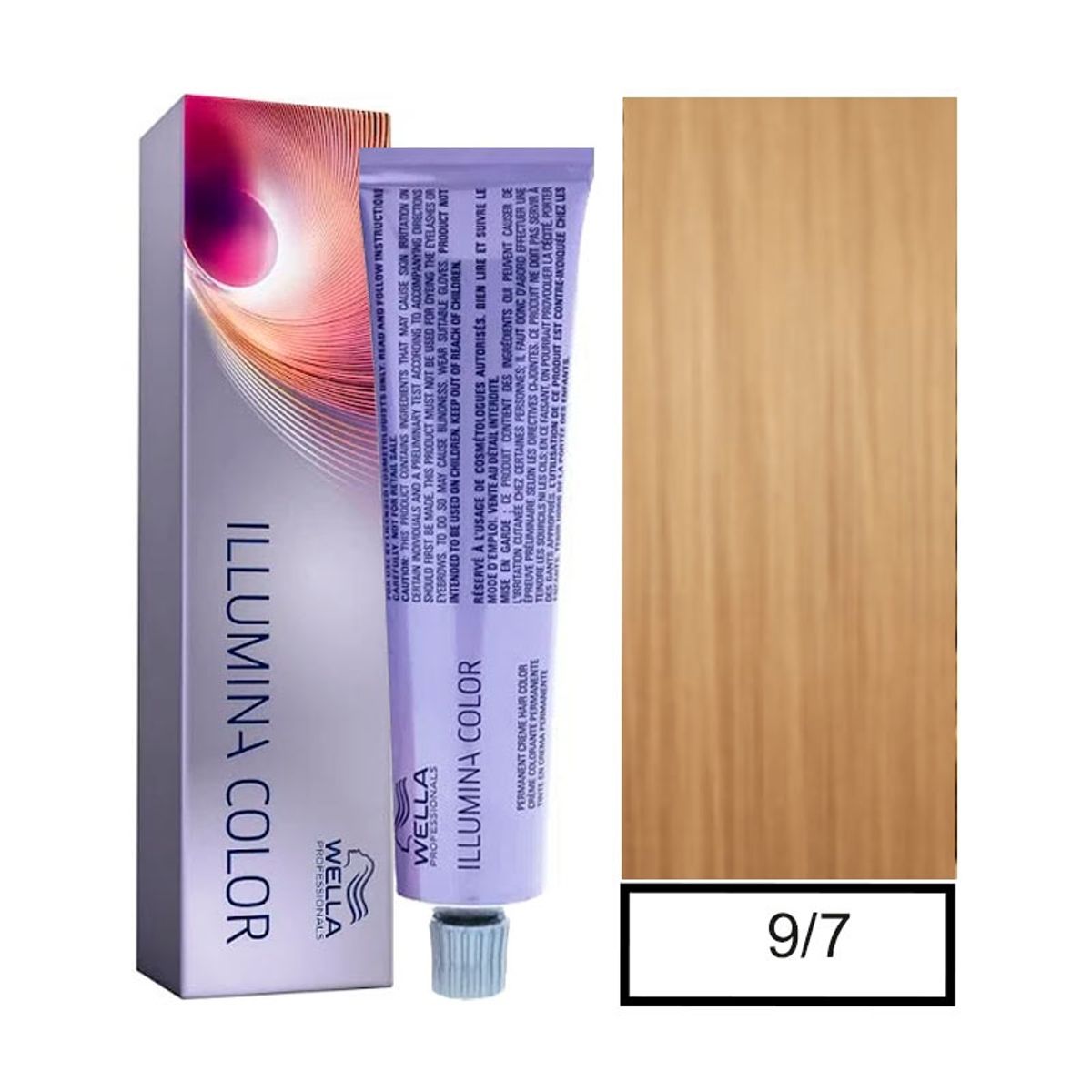 WELLA - Tintura Permanente Wella  9/7 Illumina Color 60Ml  Mas oxidante
