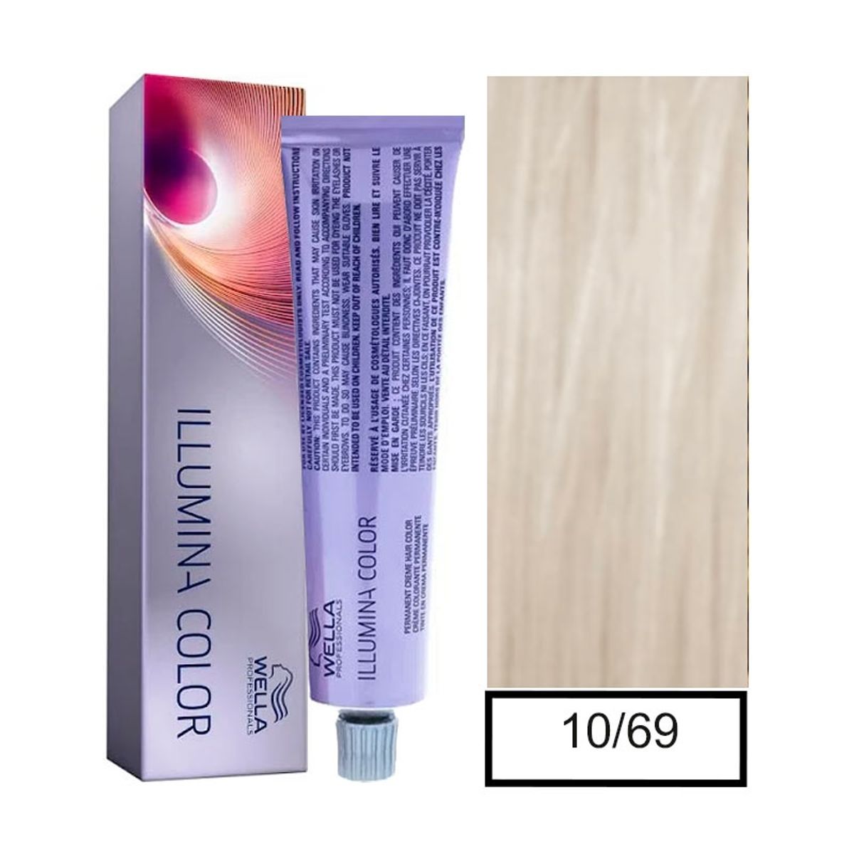 WELLA - Tintura Permanente Wella 10/69 Illumina Color  60Ml  Mas oxidante