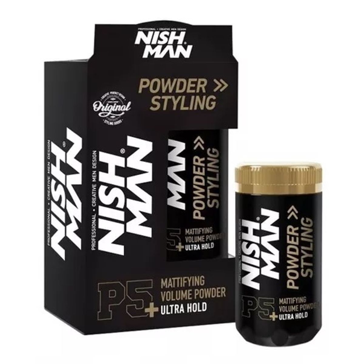 GENERICO - Polvo Texturizador De Cabello Y Barba 20gr Nish Man P5