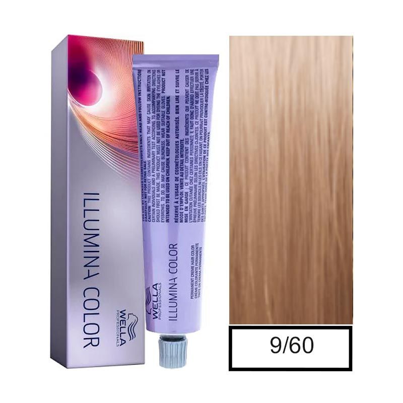 WELLA - Tintura Permanente Wella  9/60 Illumina Color 60Ml  Mas oxidante