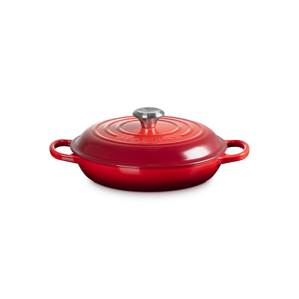 LE CREUSET - Le Creuset Cacerola Baja 26cm Cereza Hierro