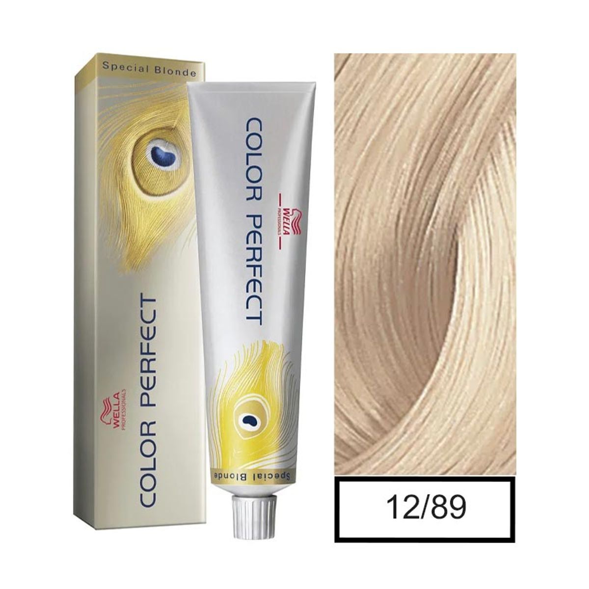 WELLA - Tintura Permanente Wella 12/89 Color Perfect 60Gr  Mas oxidante