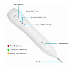 GENERICO - Maquina Lapiz Eliminación Acne Verruga Lunar Plasma