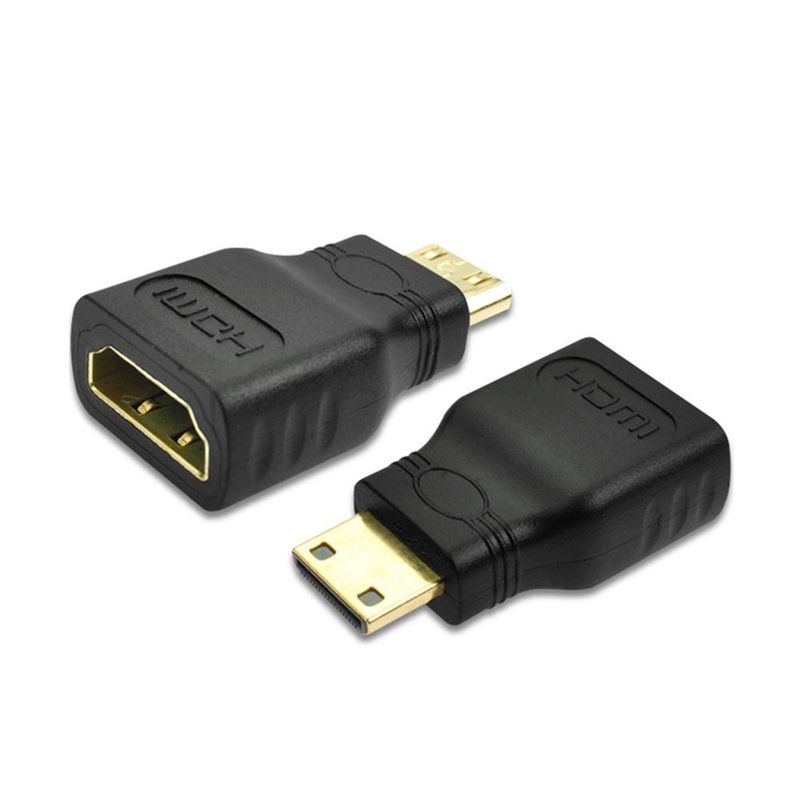 ULINK - Adaptador Mini HDMI Macho a HDMI Hembra 1080P UL-AMCHD5010 - Negro
