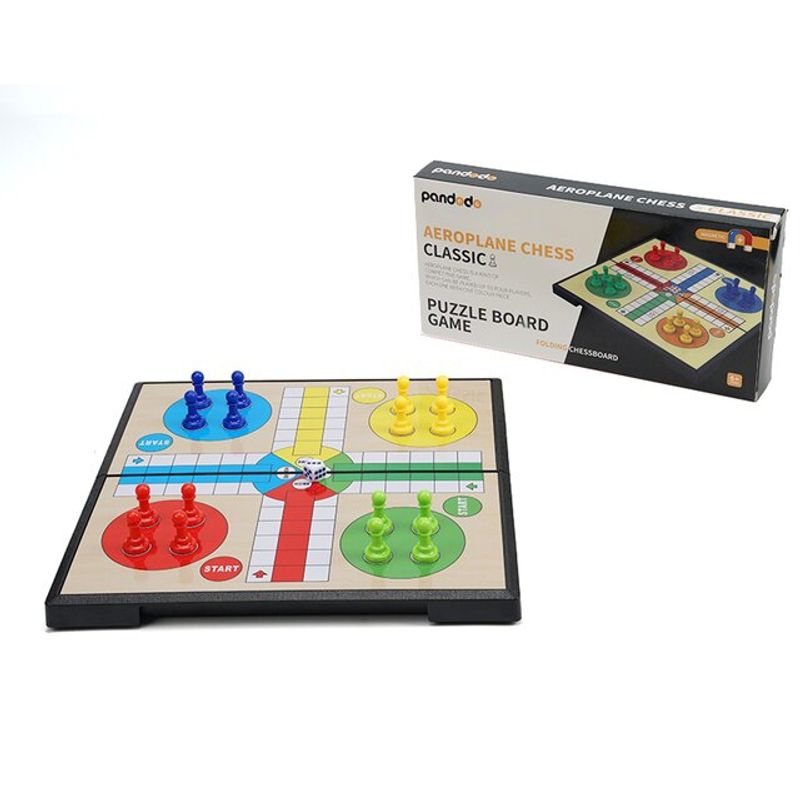 GENERICO - Ludo Magnetico Juego Mesa Clásico Educativo Grande
