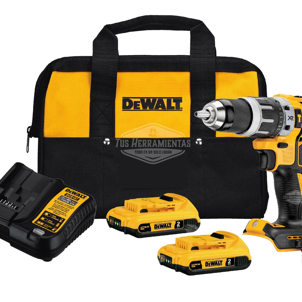 DEWALT - Taladro Percutor Inalámbrico Xr 20v Dewalt Dcd796d2