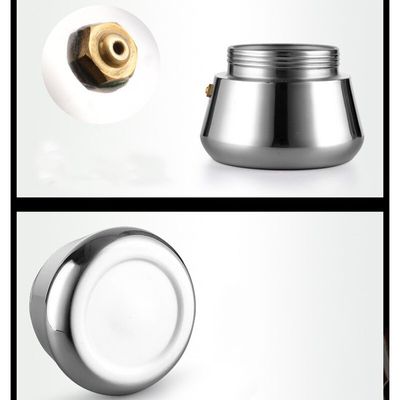 Imagen 2 del producto Cafetera Italiana Acero Inoxidable Capacidad 6 Tazas