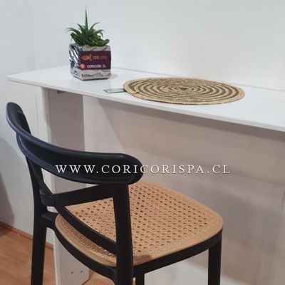 Imagen 2 del producto Pack 4 Taburete Danubio Negro 65cm