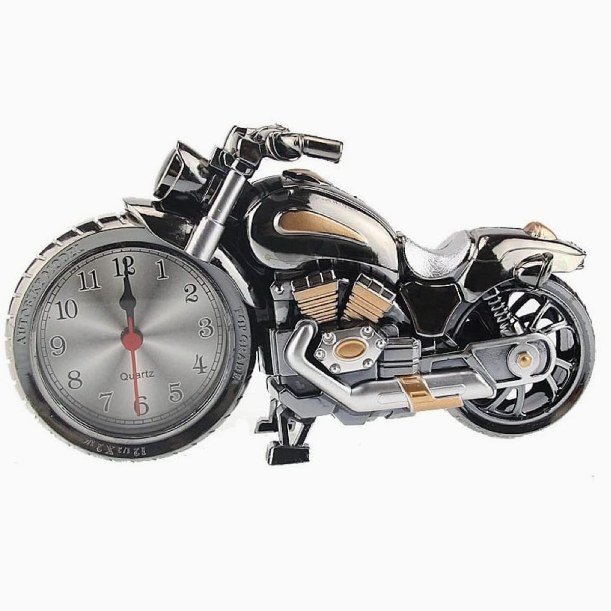 GENERICO - Reloj Despertador Diseño Motocicleta