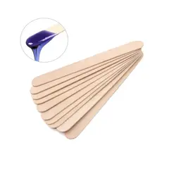 GENERICO - Paletas Aplicadores Cera Madera Desechables Baja Lengua Gms