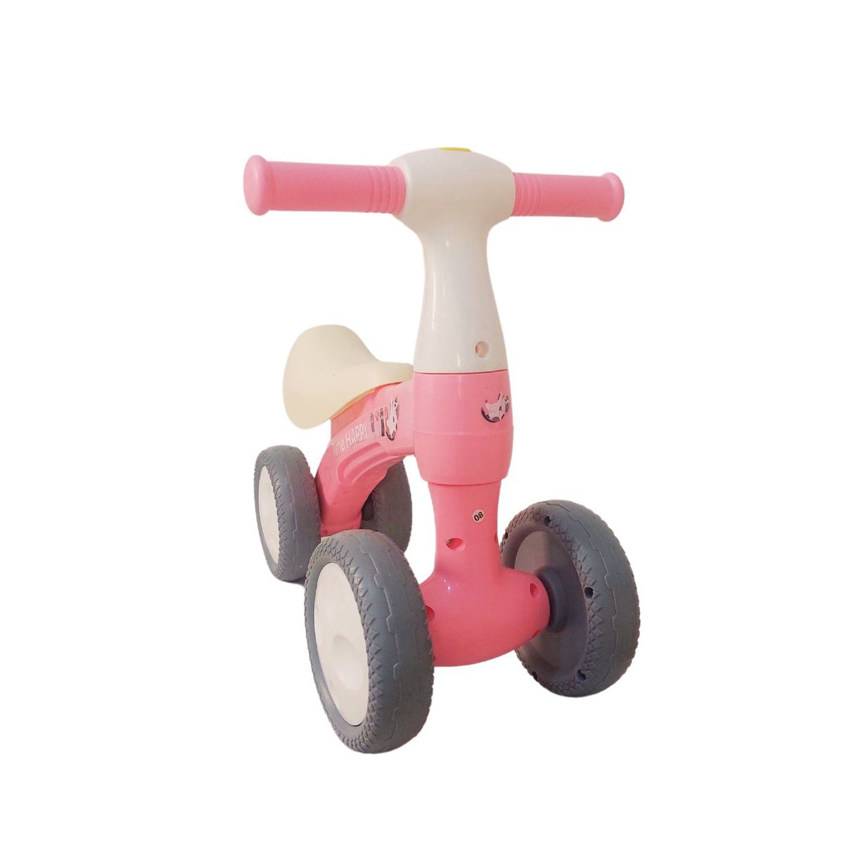 BABYLUNA - Andador Correpasillo Infantil Equilibrio Con Música Rosado