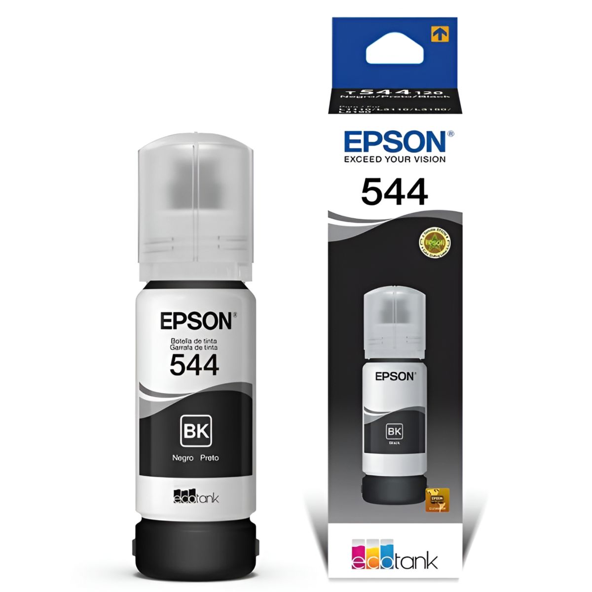 EPSON - Tinta Epson 544 Original  Black 65 Ml Premium Edition