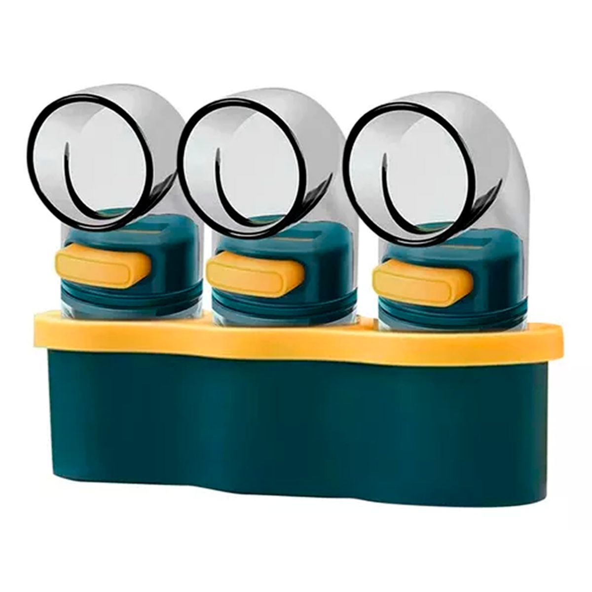 ESHOPANGIE - Botellas Dispensador De Especias De Cocina Sal Salsas