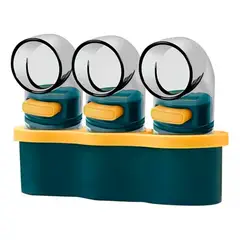 ESHOPANGIE - Botellas Dispensador De Especias De Cocina Sal Salsas