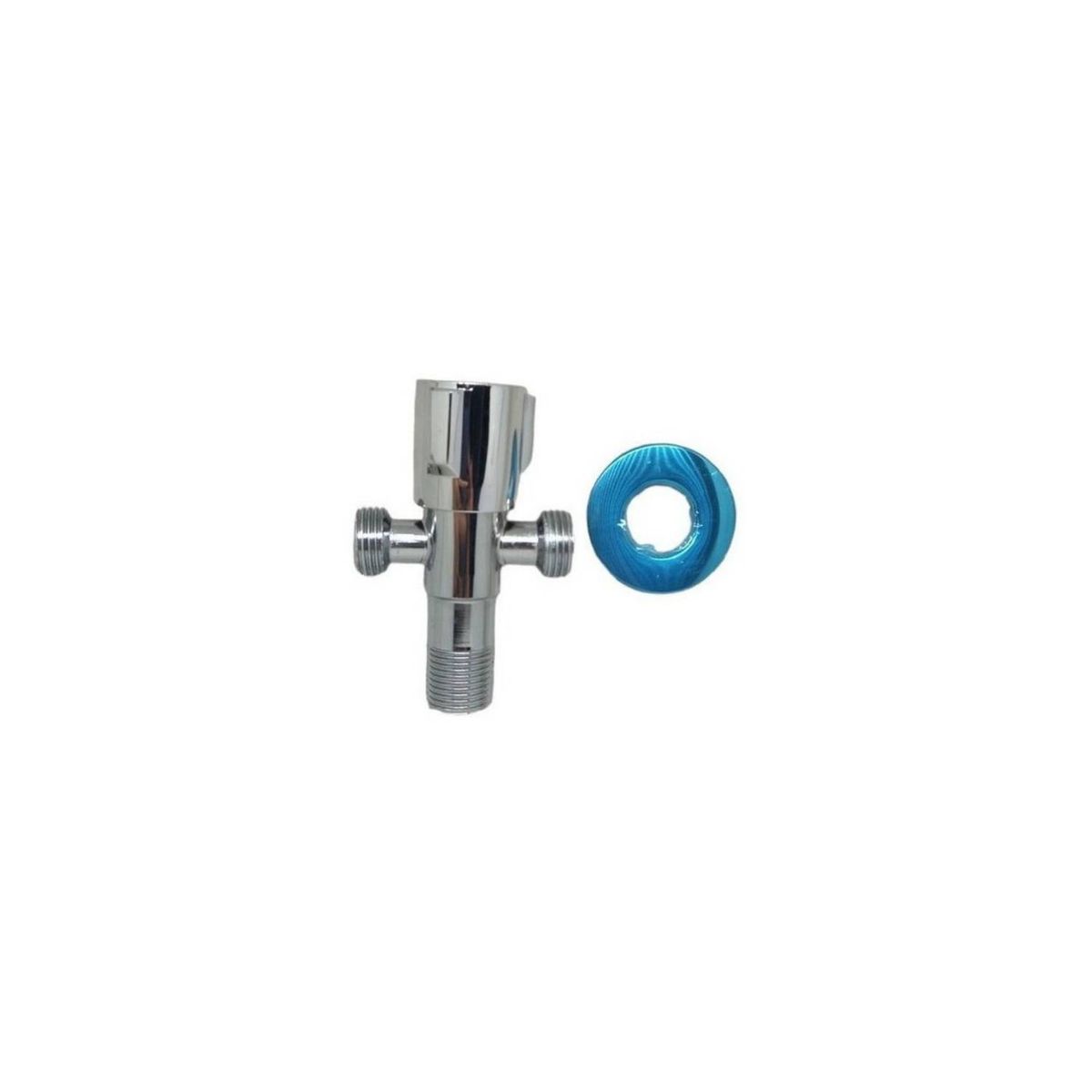 Llave Angular Doble De Acero Inoxidable Para Baño, marca U BUY - Foto Principal