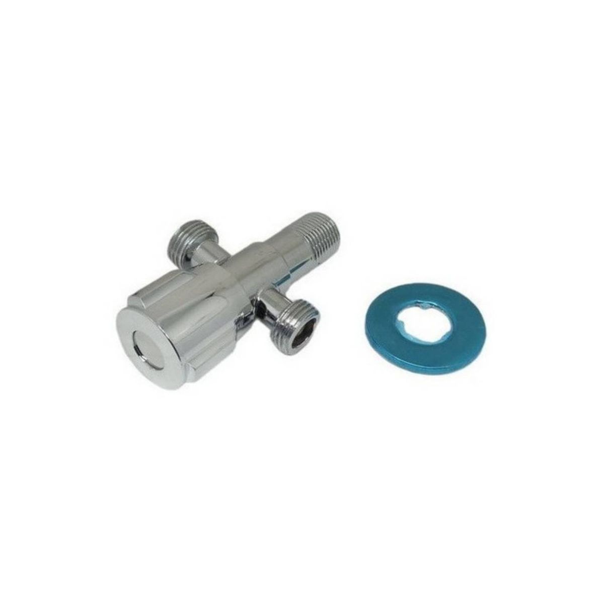 Llave Angular Doble De Acero Inoxidable Para Baño, marca U BUY - Foto 2