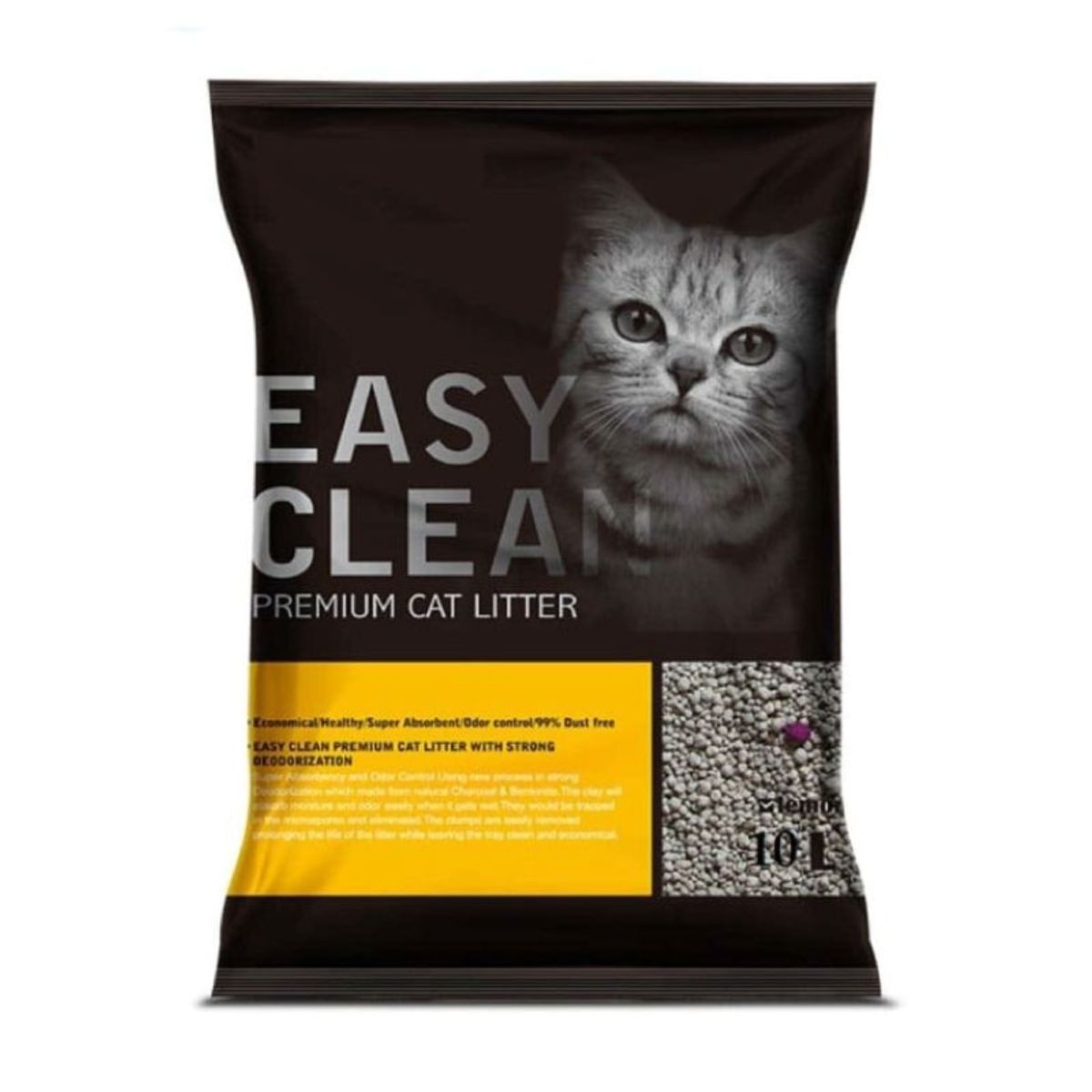 MARBEN PETS - Arena Sanitaria Easy Clean Aglutinante Aroma Limon 8Kg