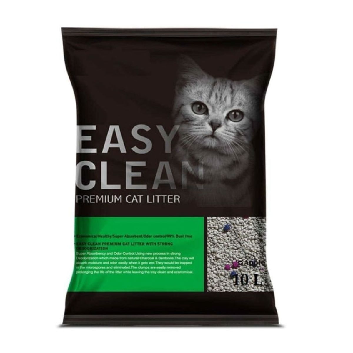 MARBEN PETS - Arena Sanitaria Easy Clean Aglutinante Aroma Manzana 8Kg