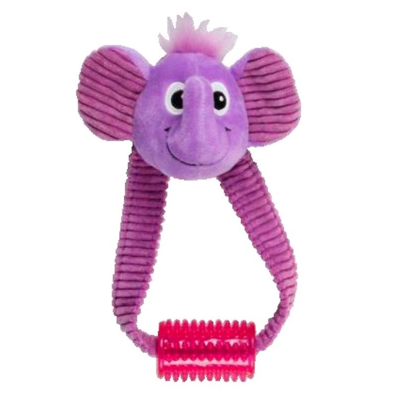 PAWISE - Pawise Juguete Elefante Con Tirador Perro