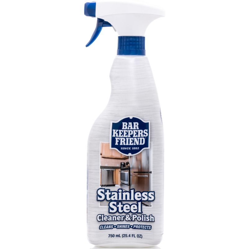 BAR KEEPERS FRIEND - Limpiador Y Pulidor De Acero Inoxidable Bkf 750ml