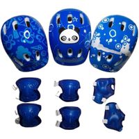 Kit De Protectores Casco Para Niños Patines O Bici