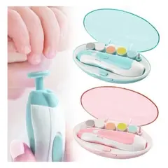 GENERICO - Lima Rotatoria A Pila Con Estuche Para Bebé