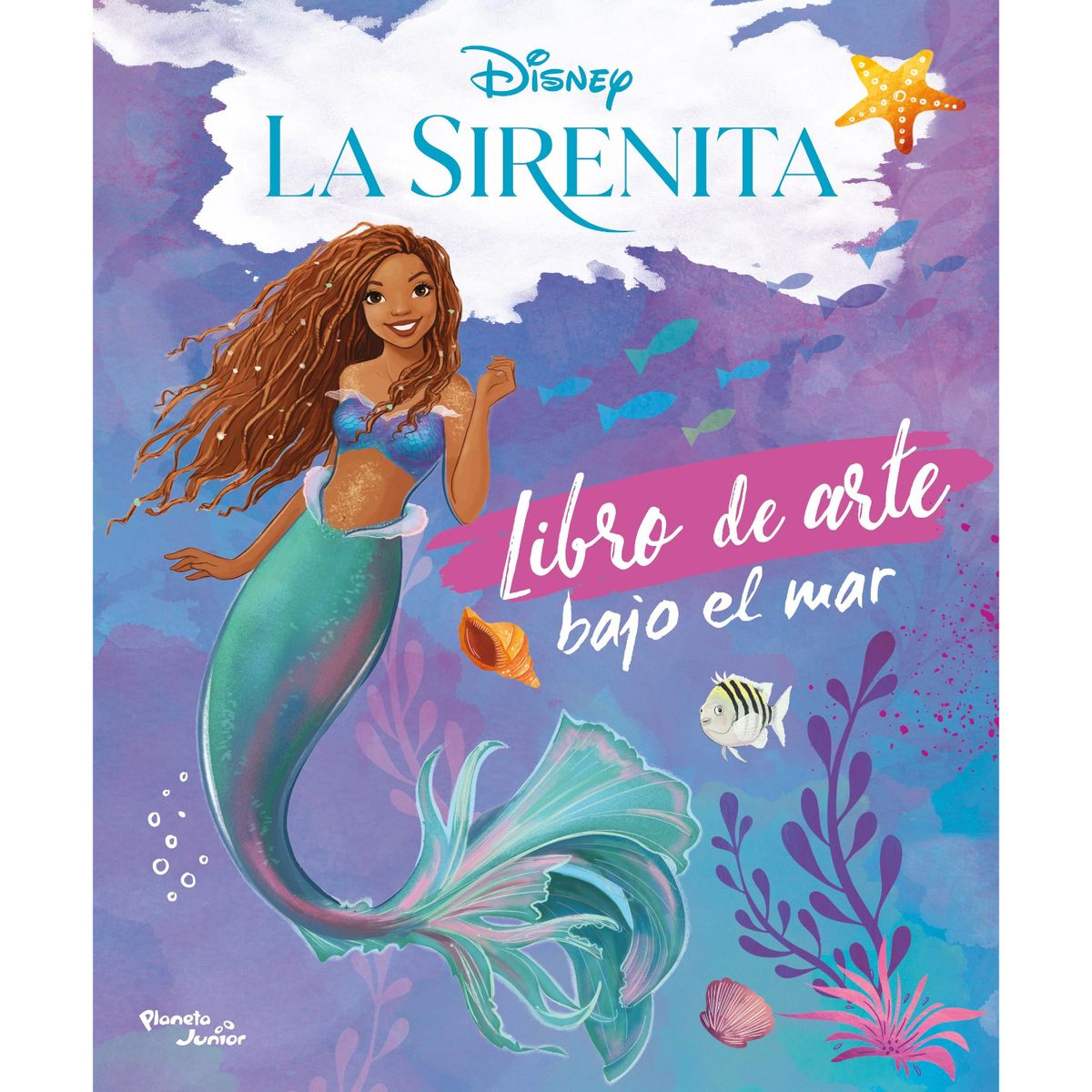 PLANETA JUNIOR - La sirenita. Libro de arte bajo el mar