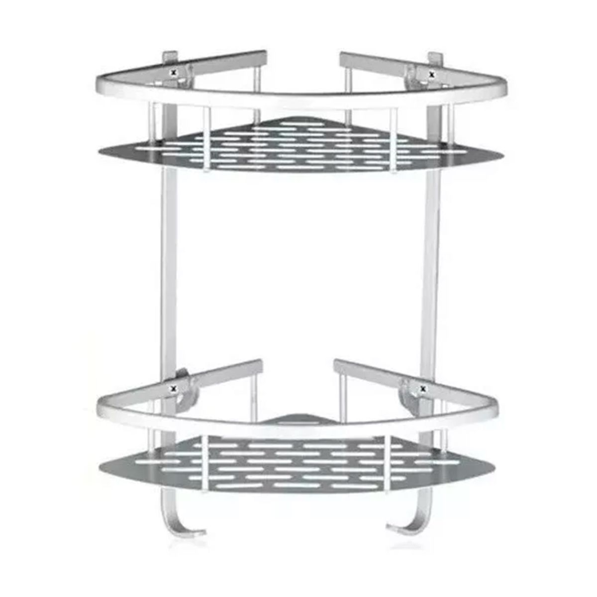 GENERICO - Repisa Mural Esquinero Baño Ducha 2 Niveles