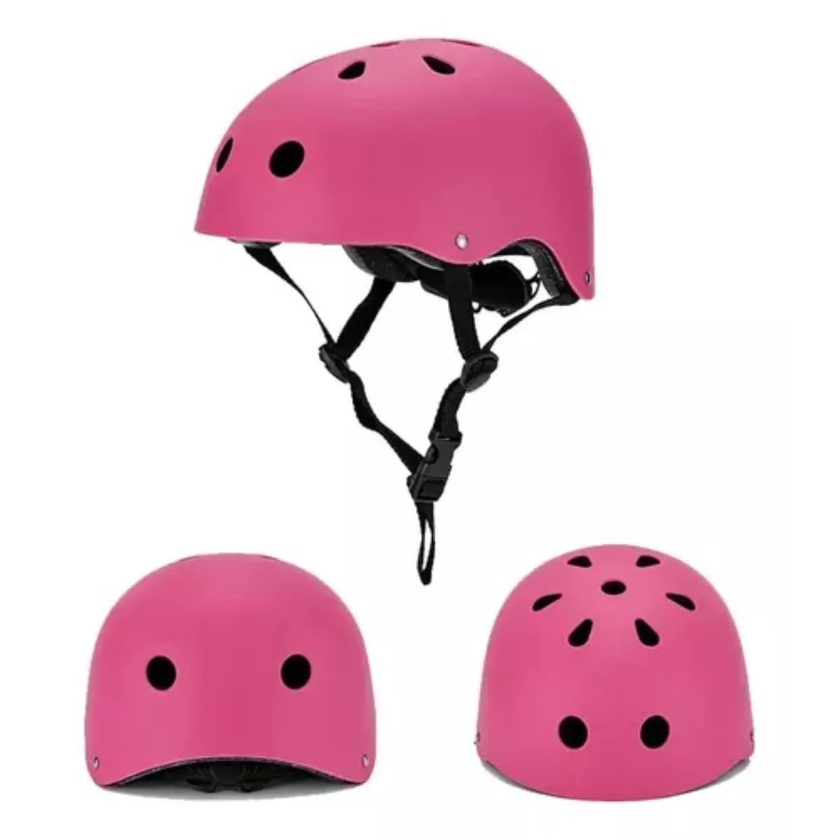GENERICO - Set De Casco Y Protectores De Bici Para Niños Rodilleras