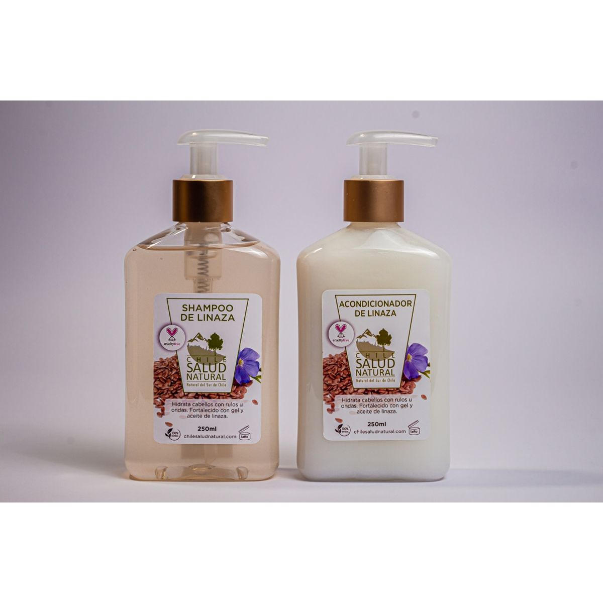 GENERICO - Shampoo y acondicionador de Linaza Chile Salud Natural