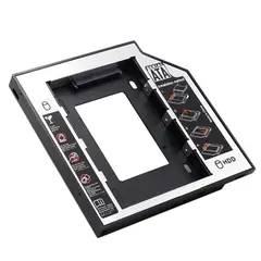 TECMASTER - Caddy para Disco SSD o HDD de 2.5" SATA / 9.5mm High Speed - Negro