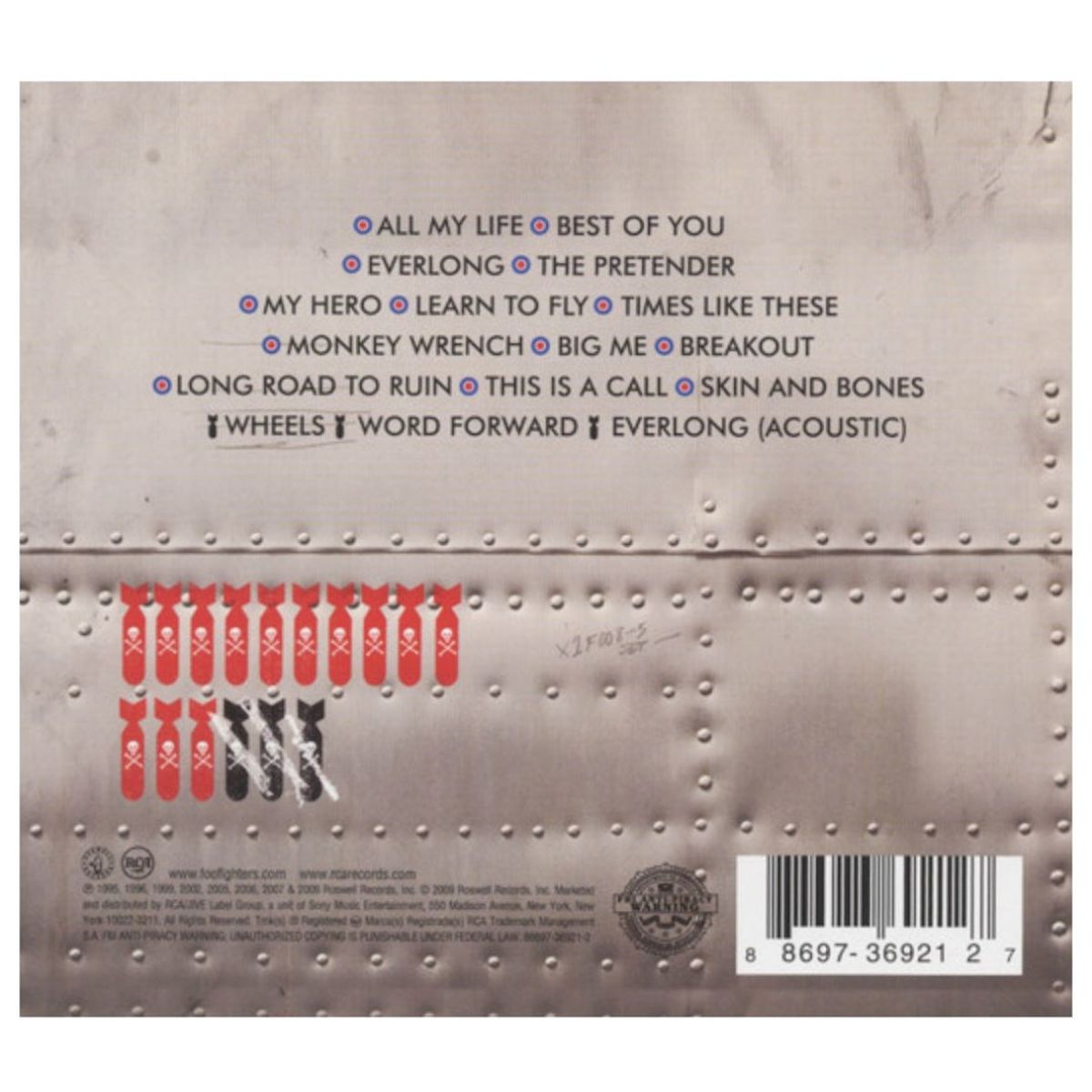 HITWAY MUSIC - FOO FIGHTERS - GREATEST HITS - CD HITWAY MUSIC