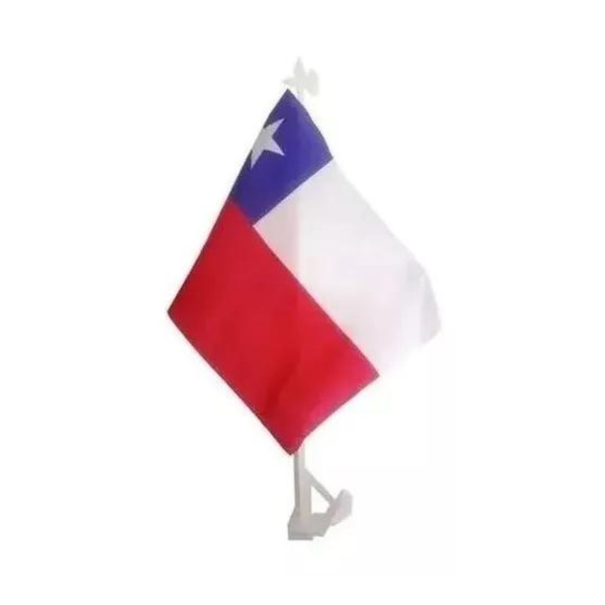 EKOL TACTICA MILITAR - Pack 12 Banderas De Chile Auto Fiestas Patrias Banderin