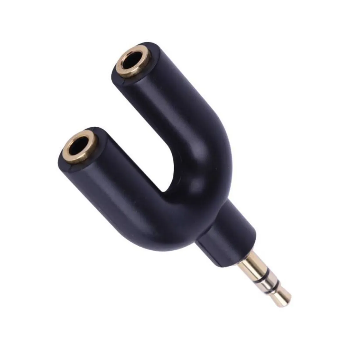 DBLUE - Adaptador Jack 3.5mm con 2 salidas Estéreo de 3.5mm DBG186