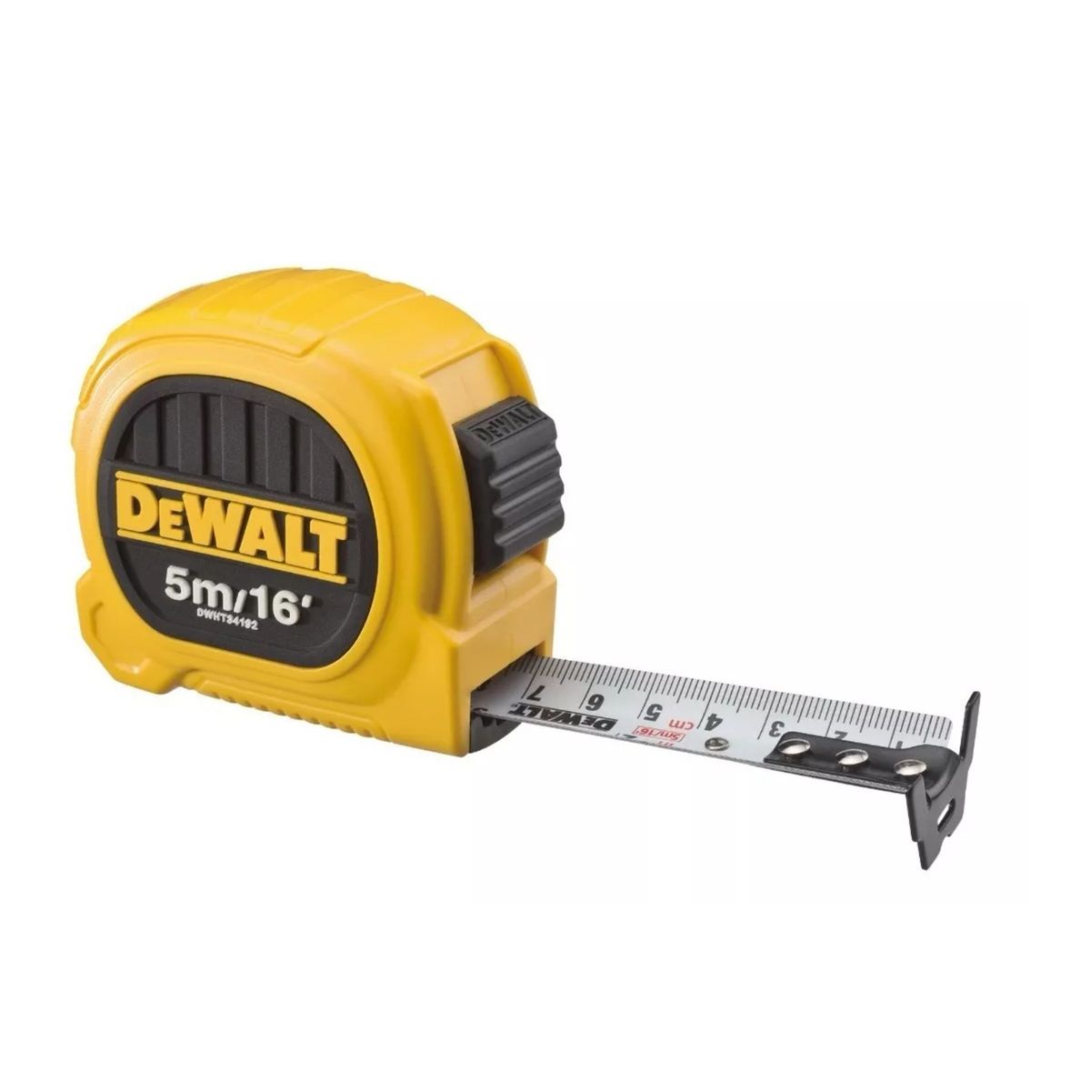 DEWALT - Huincha De Medir 5 M Dewalt Alta Resistencia Gancho Múltiple
