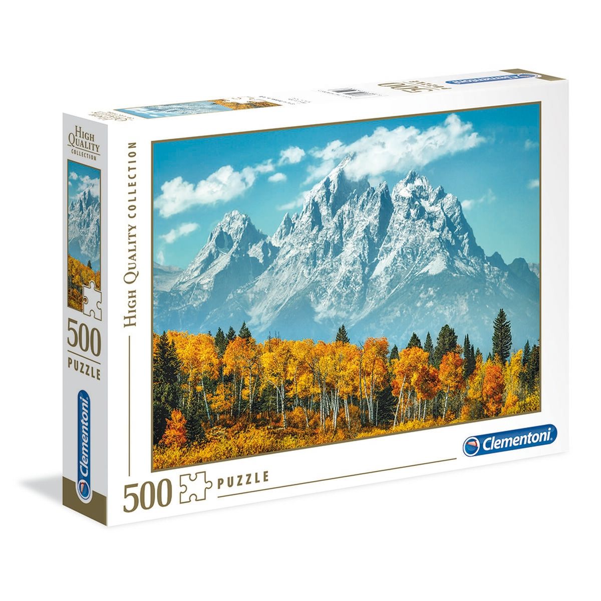 CLEMENTONI - Puzzle Paisaje Montañas 500 piezas Regalo