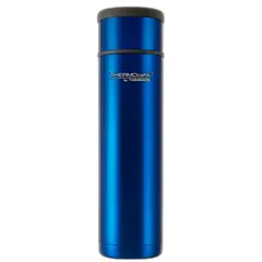 THERMOS - Termo Premium de Acero Inoxidable 1L Azul Metalizado 12H/24H