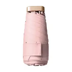 GENERICO - Paraguas Portátil Con Protección Uv Rosado