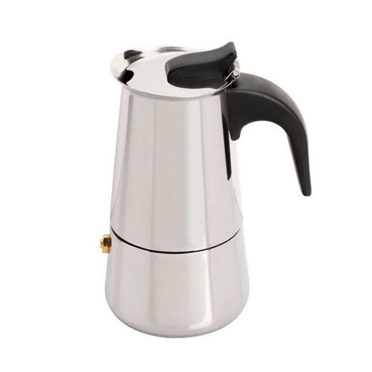 GENERICO - Cafetera Italiana de Acero Inoxidable 6 Tazas