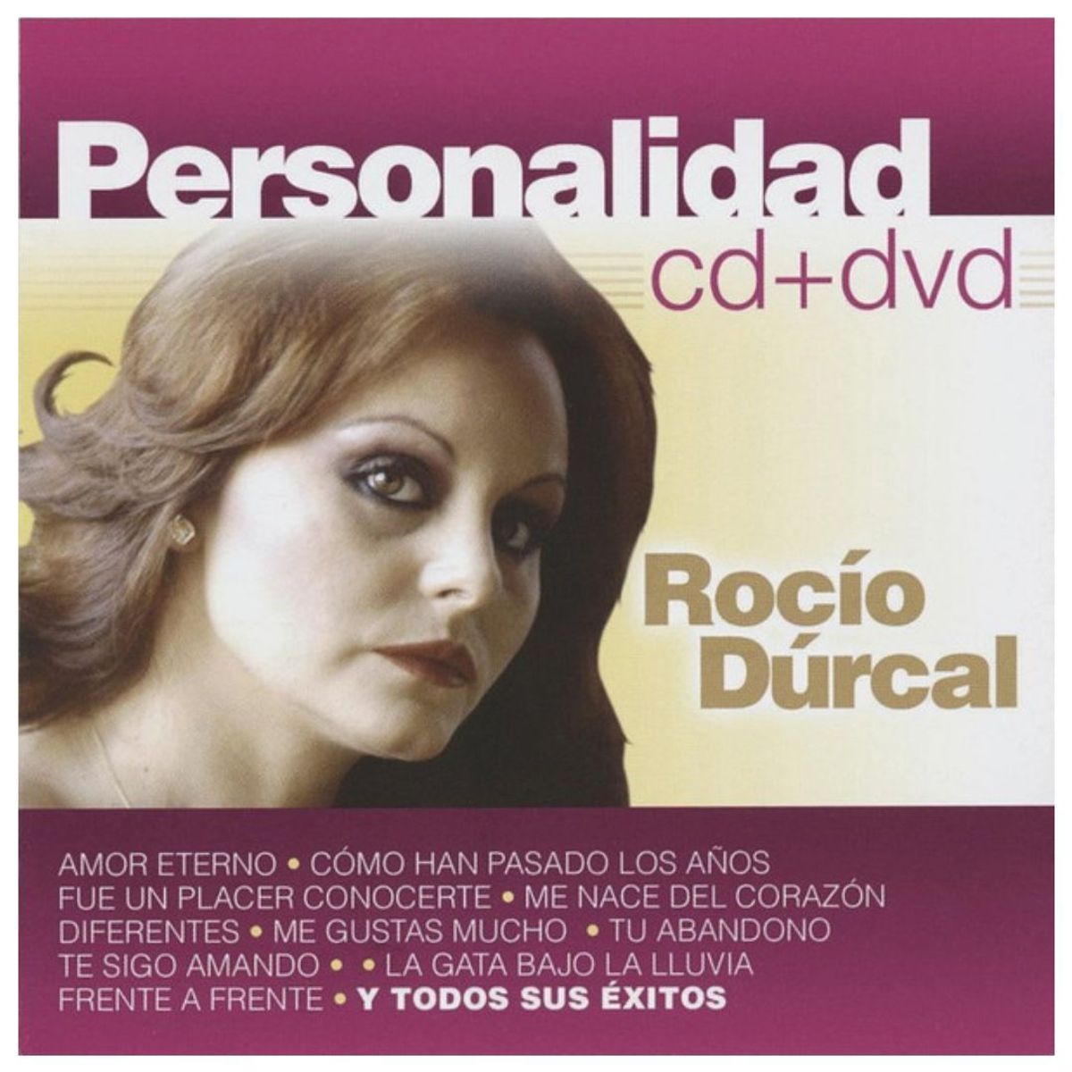 HITWAY MUSIC - ROCIO DURCAL - PERSONALIDAD (CD+DVD) - CD HITWAY MUSIC