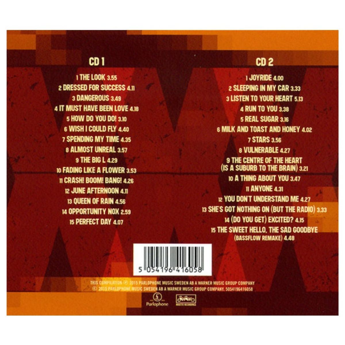 HITWAY MUSIC - ROXETTE - THE 30 BIGGEST HITS (2CD) - CD HITWAY MUSIC