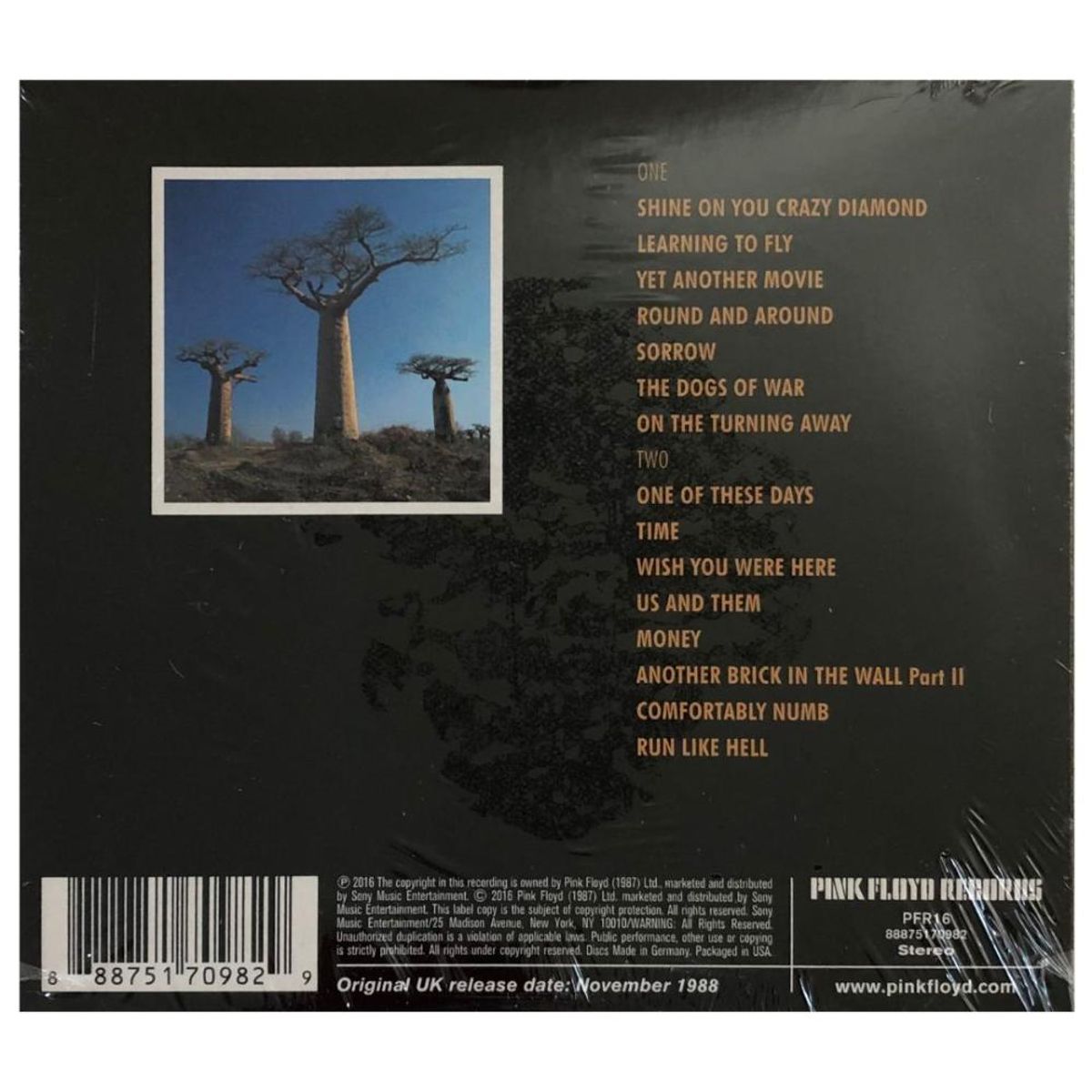 HITWAY MUSIC - PINK FLOYD - DELICATE SOUND OF THUNDER (2CD) - CD HITWAY MUSIC