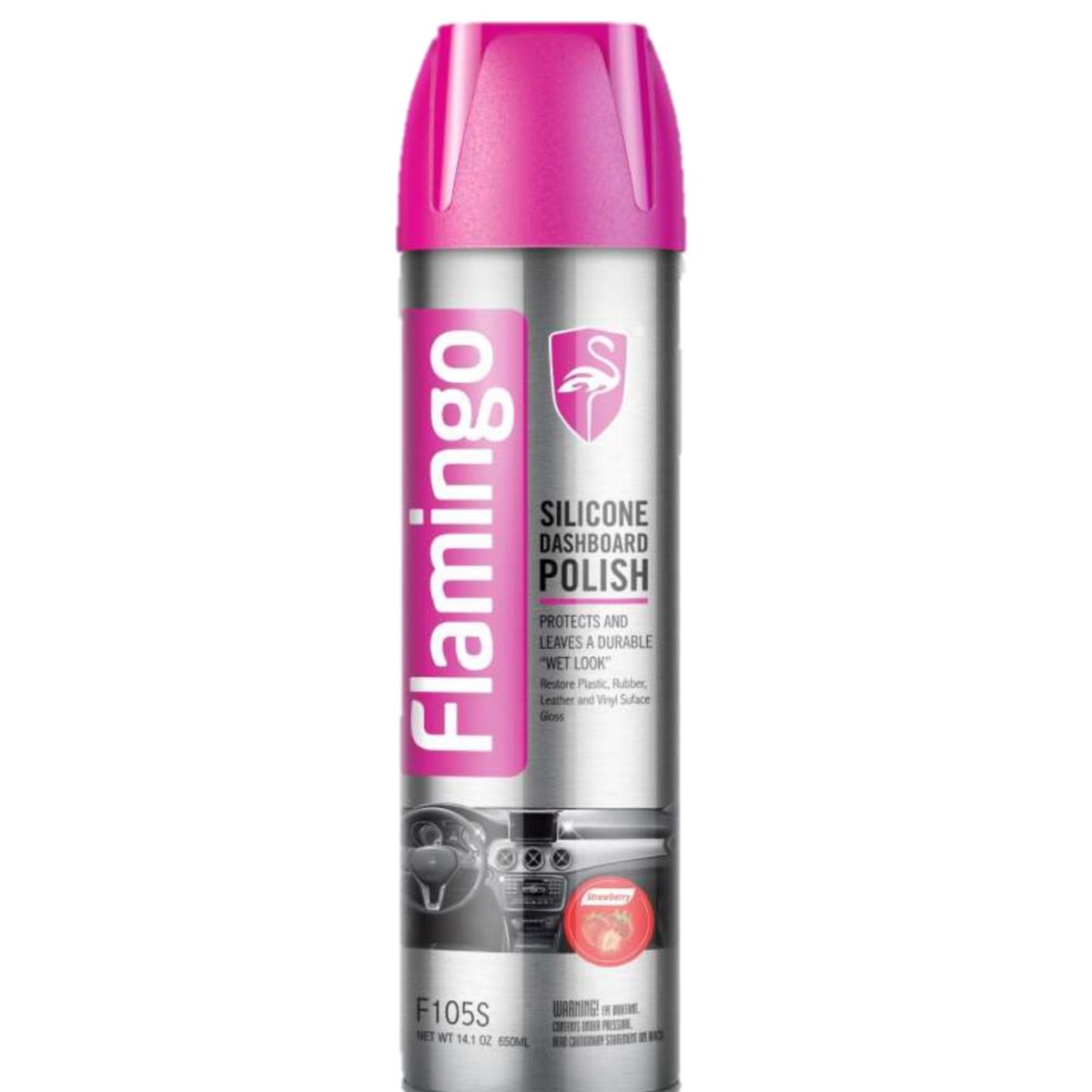 FLAMINGOS - Silicona Tablero Aroma Frutilla 650ml Flamingochile