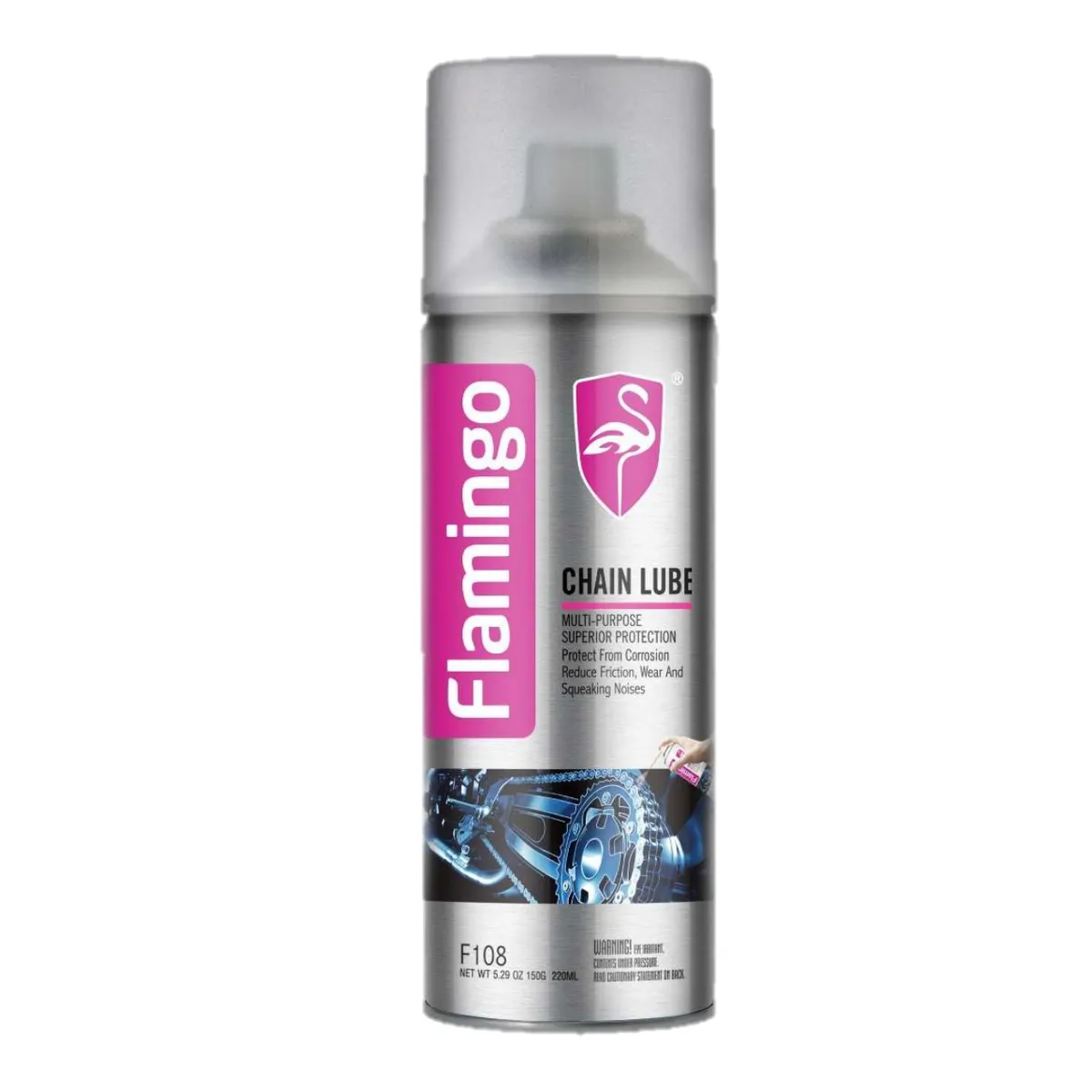 FLAMINGOS - Lubricante de Cadena 220 ML Flamingochile