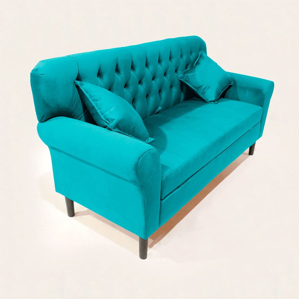 GENERICO - Sofá Baúl Estambul 3 Cuerpos - Turquesa