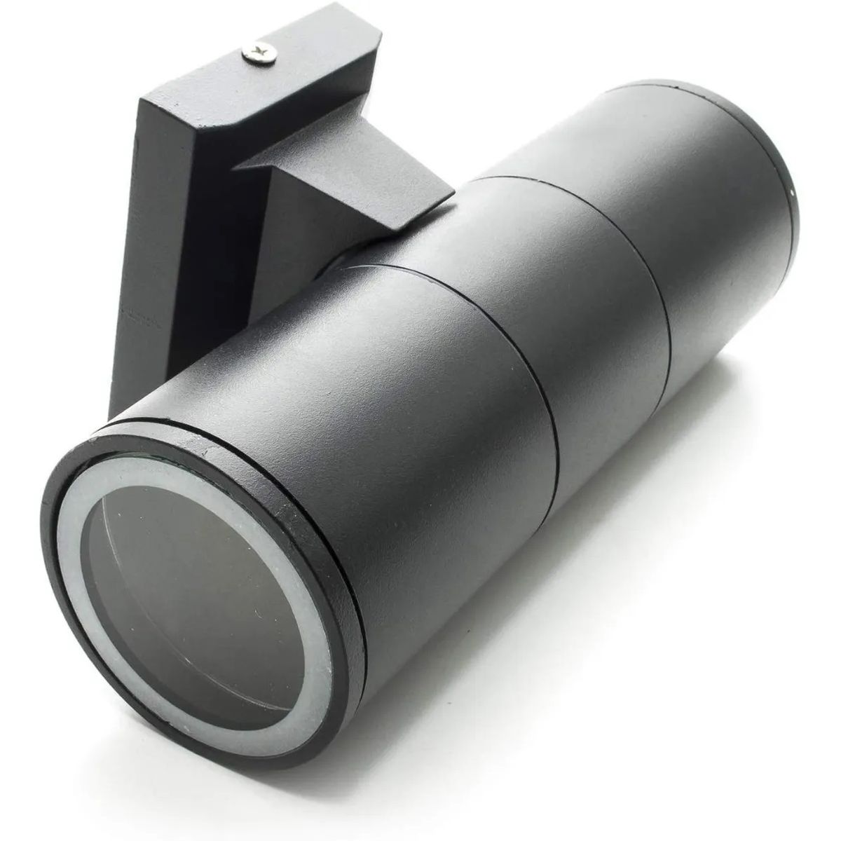 GENERICO - Aplique Muro Doble Foco Soquete GU10 Exterior Ip65 Negro