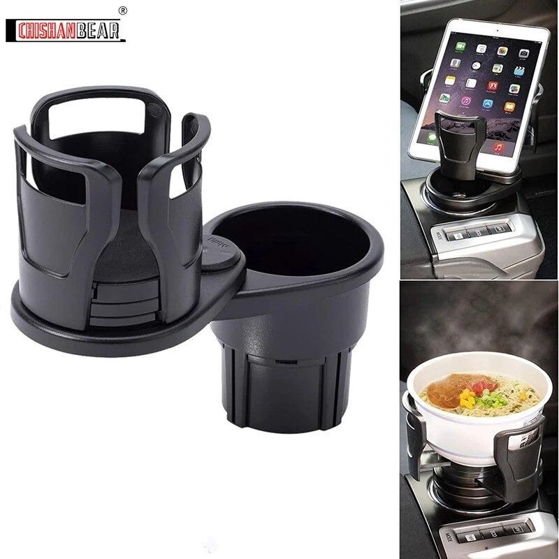 GENERICO - Portavasos Para Coche Soporte De Vaso Multifuncional