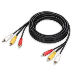 DBLUE - Cable De Audio 3X3 3Rca A 3Rca 1.8 Mt Dbcav03
